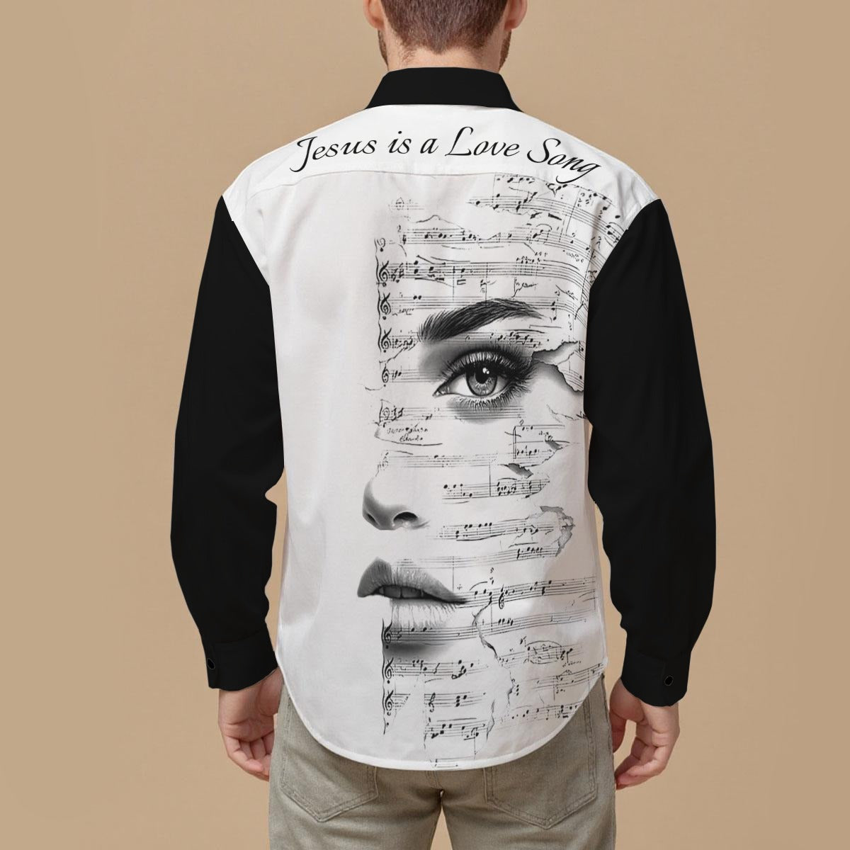 Jesus Is A Love Song Button Up