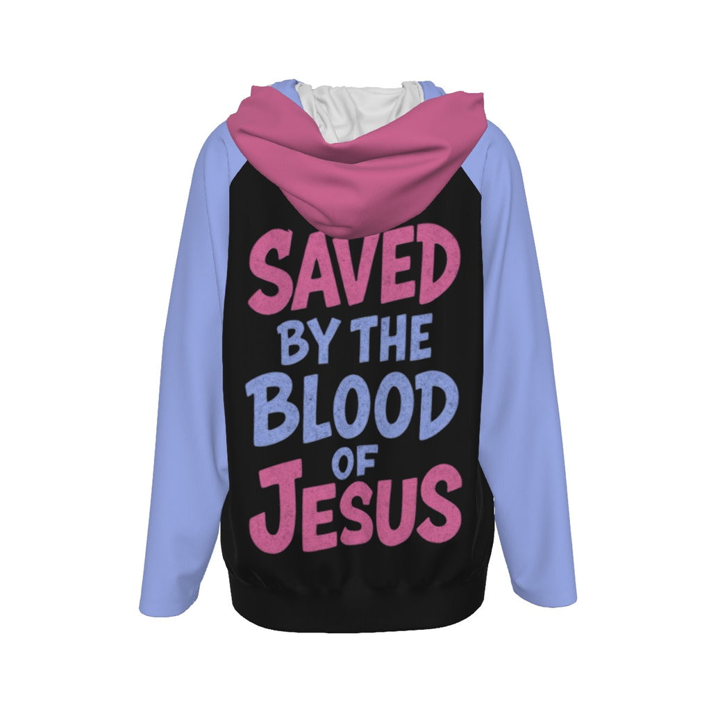 Women Save by the Blood of Jesus Hoodie