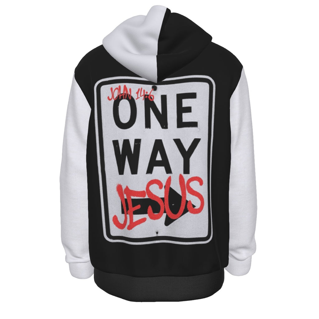 One Way Jesus Pullover Hoodie
