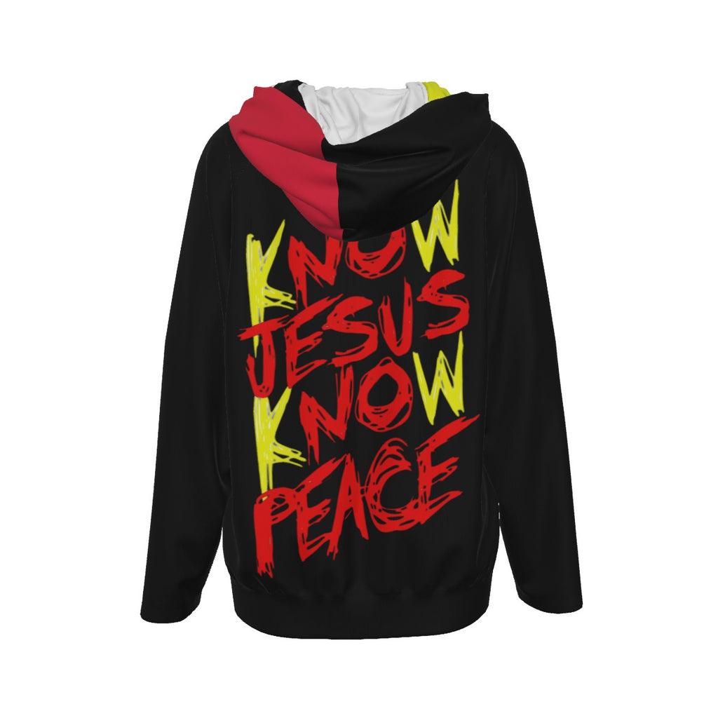 Women Know Jesus Know Peace Hoodie